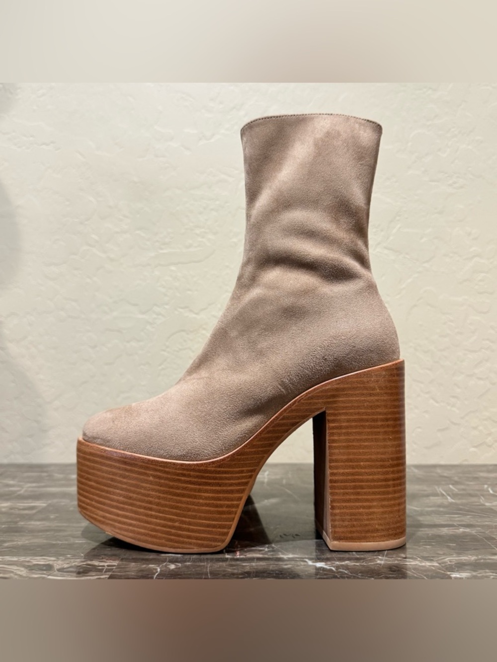 Jeffrey Campbell Mexique Suede Platform Boots